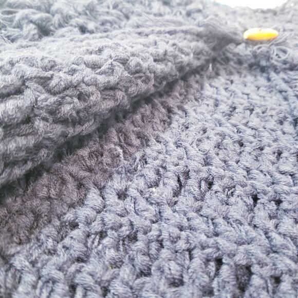 Fillyboo Shaggy Faux Fur Cardigan Sweater - Picture 10 of 14